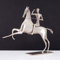 Hagenauer Polo Player Sculpture, 10.25W - Sold for $2,432 on 10-10-2026 (Lot 322).jpg